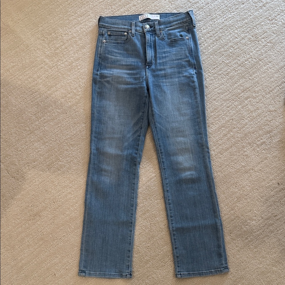 AYR “The Pop” Light Blue Denim Jeans size 28L